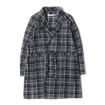 プリントチェック フランネル スリーピング ガウン(SLEEPER GOWN COTTON FLANNEL PRINT CHECK VW)