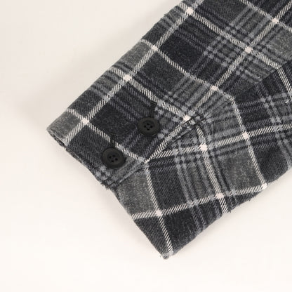 プリントチェック フランネル スリーピング ガウン(SLEEPER GOWN COTTON FLANNEL PRINT CHECK VW)