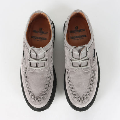 22AW ×GEORGE COX ACV LEATHER SHOES . CL / スウェード ラバーソール シューズ