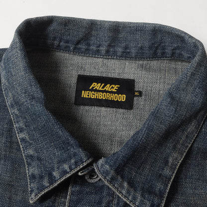 25AW ×PALACE ダメージ加工 サベージ 1st デニムジャケット(SAVAGE DENIM JACKET)