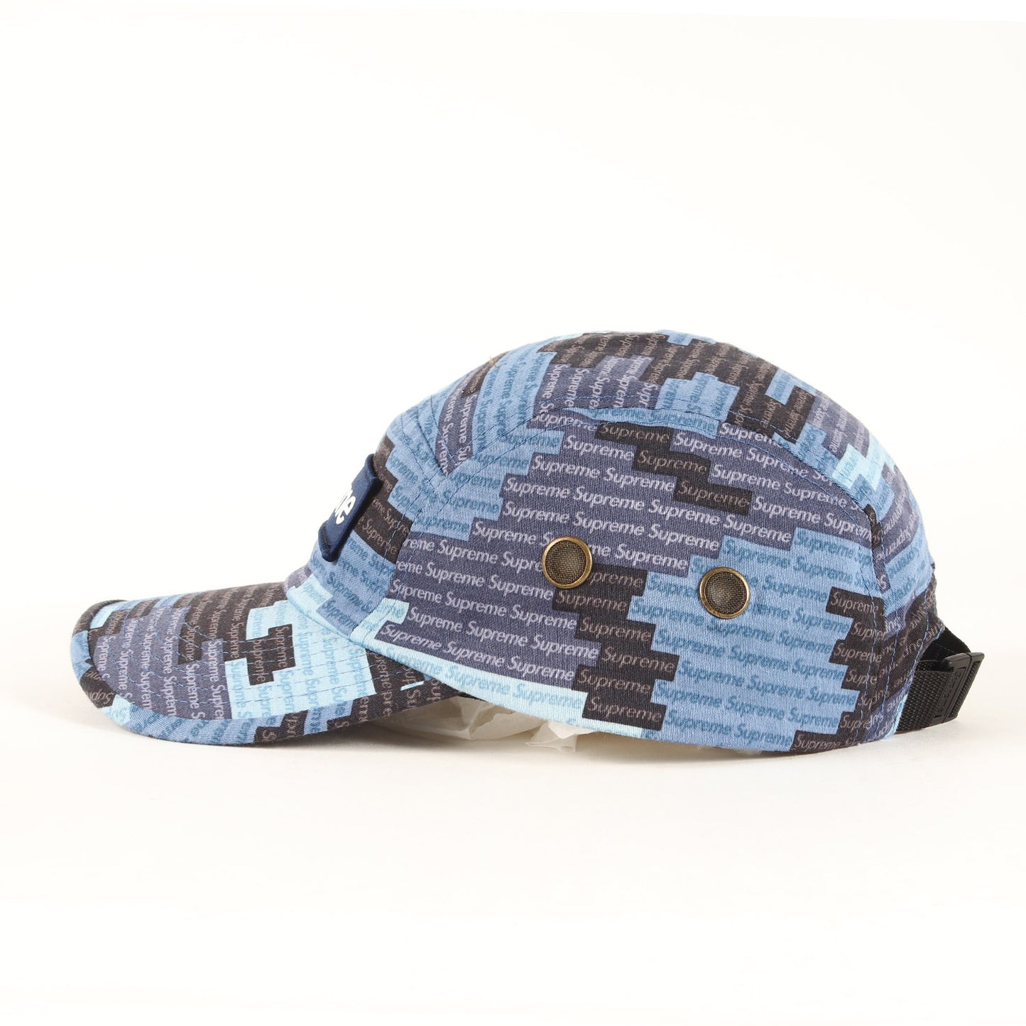 21SS カモフラージュ ミリタリー BOXロゴ キャンプキャップ(Military Camp Cap)