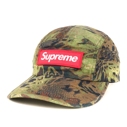 22SS カモフラージュ ミリタリー BOXロゴ キャンプキャップ(Military Camp Cap)