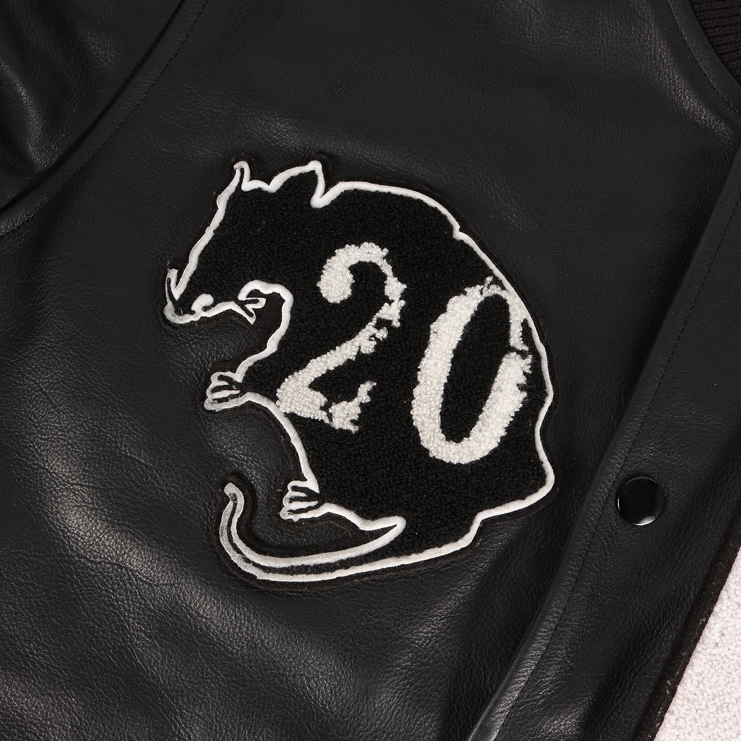 25SS 20周年記念 初売り限定 ×NEIGHBORHOOD ×WTAPS オールレザー バーシティジャケット(20th ALL LEATHER JACKET)