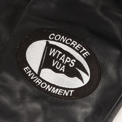 25SS 20周年記念 初売り限定 ×NEIGHBORHOOD ×WTAPS オールレザー バーシティジャケット(20th ALL LEATHER JACKET)