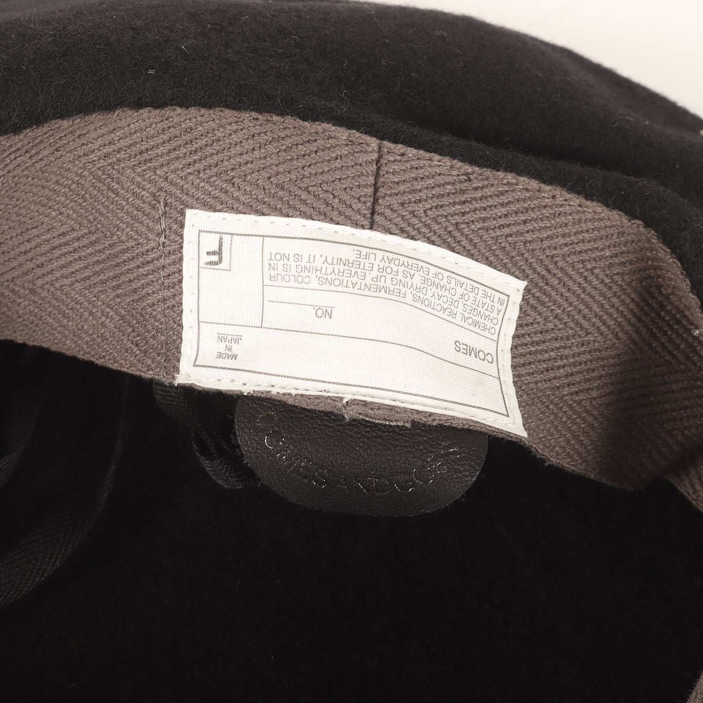 ウールフェルト ベレー帽