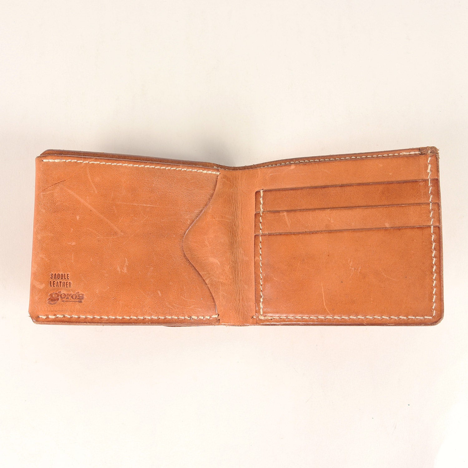 サドルレザー 2つ折り ウォレット / 財布 - ブランド古着の通販・買取
