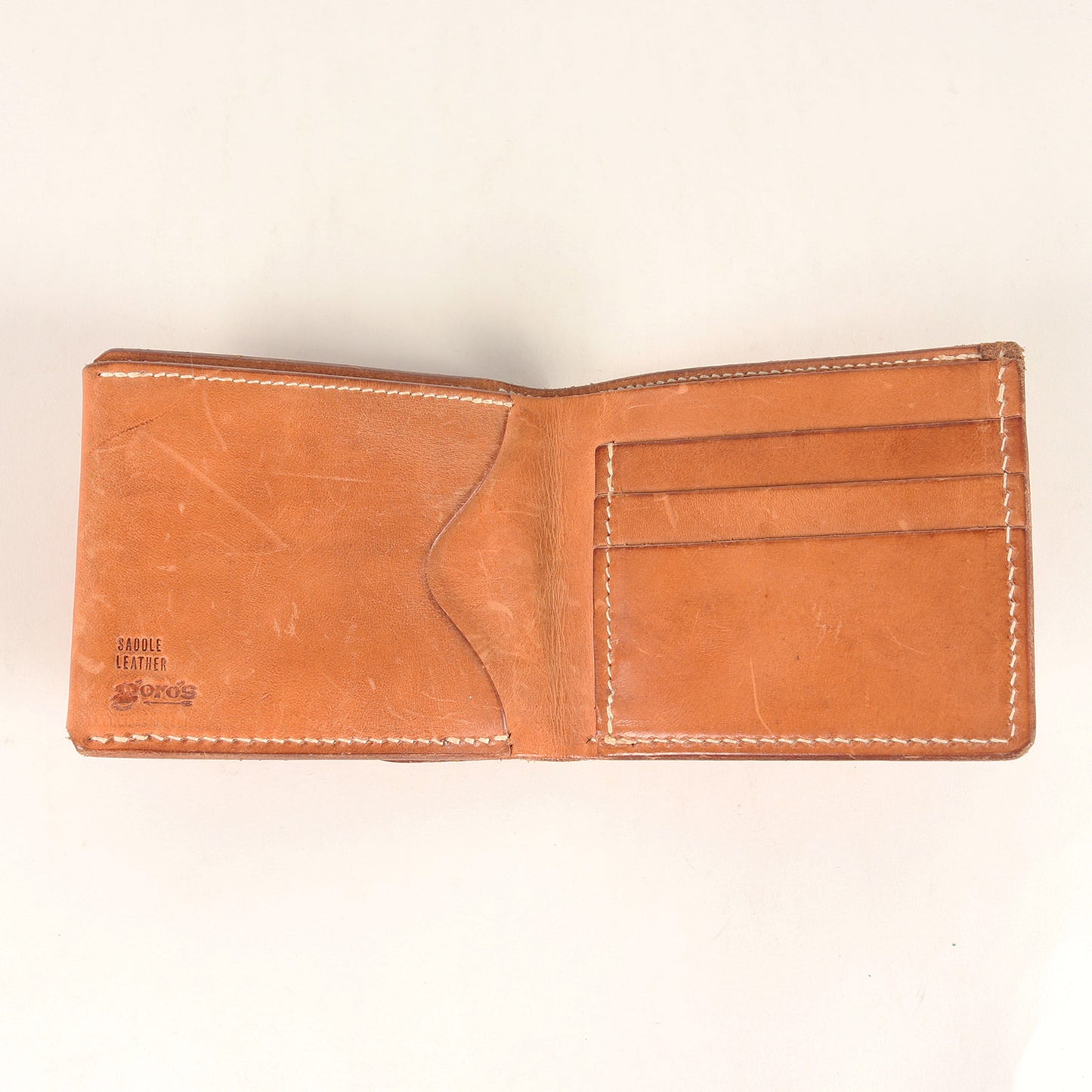 サドルレザー 2つ折り ウォレット / 財布