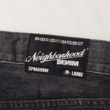 00s ウォッシュド SPナロー デニムパンツ