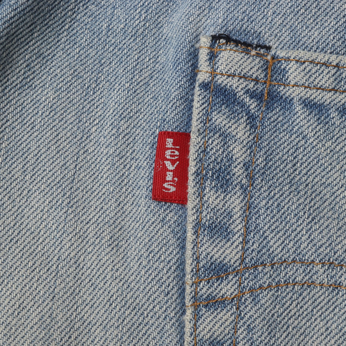 [雰囲気抜群] 80s 501 赤耳 デニムパンツ / ボタン裏刻印524