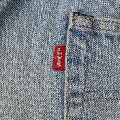 [雰囲気抜群] 80s 501 赤耳 デニムパンツ / ボタン裏刻印524