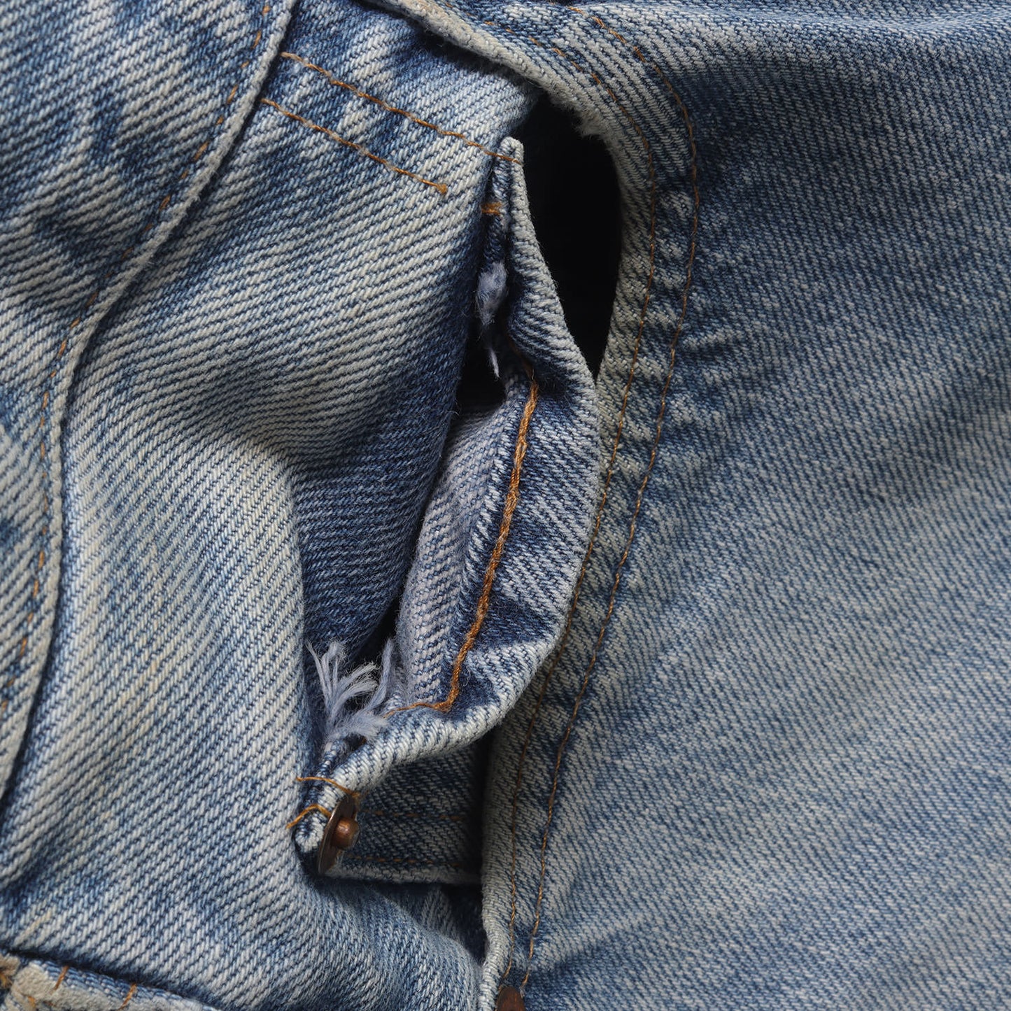 [雰囲気抜群] 80s 501 赤耳 デニムパンツ / ボタン裏刻印524