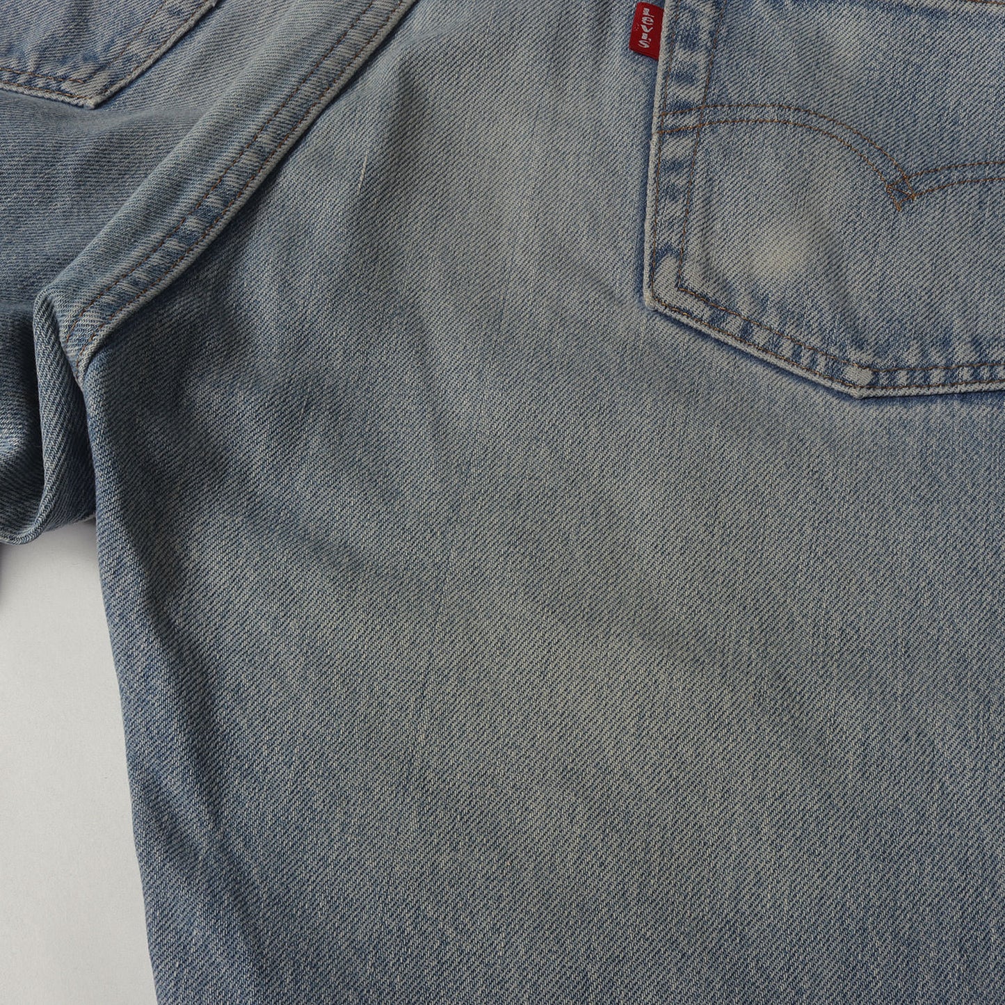 [雰囲気抜群] 80s 501 赤耳 デニムパンツ / ボタン裏刻印524