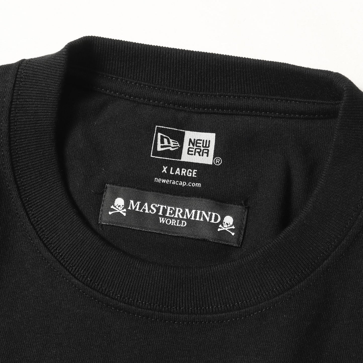 25AW ×MASTERMIND WORLD スカルボーン オーバーサイズド Tシャツ