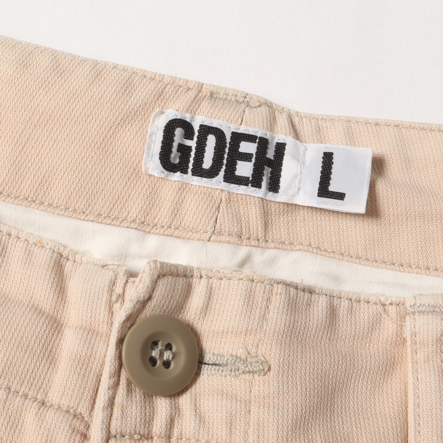 00s コットン コードクロス ベイカーパンツ