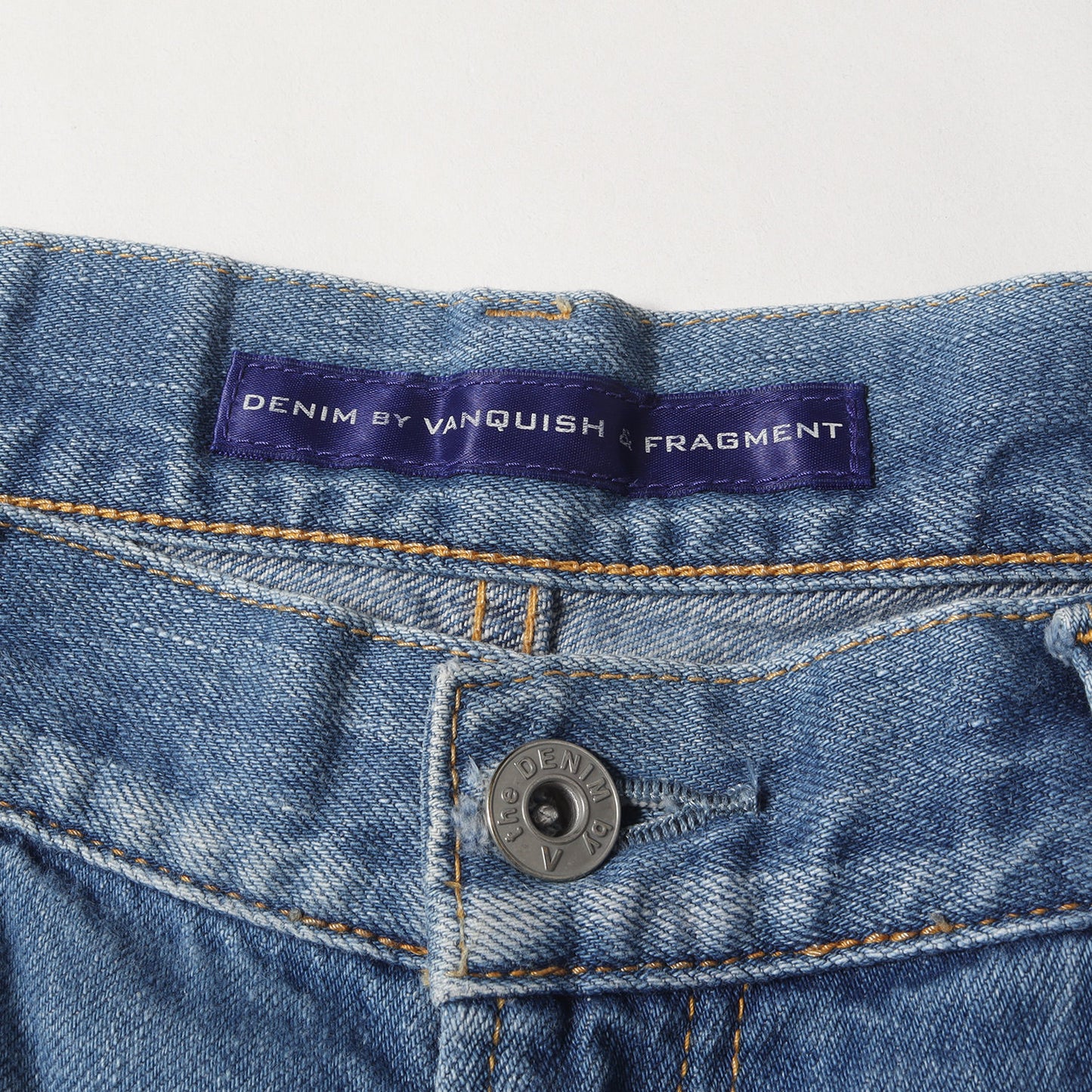 ×fragment design ダメージリペア加工 デニムパンツ