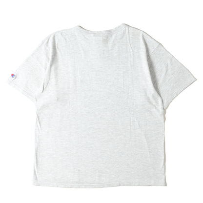 00s アップリケロゴ Tシャツ(Championボディ)