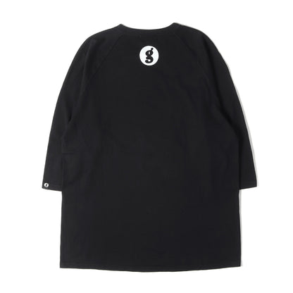 サークルGロゴ 7分袖 ラグラン Tシャツ