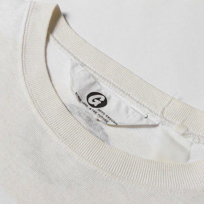 90s サークルGロゴ ボーダー ロングスリーブ Tシャツ
