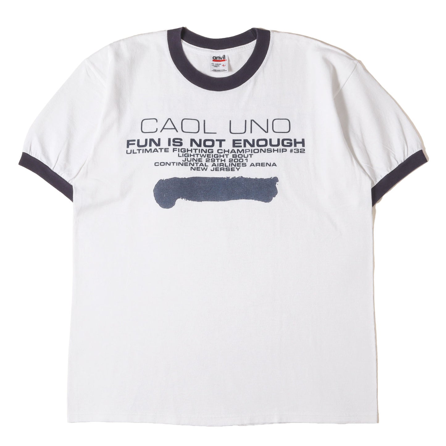 00s UFC32 参戦記念 リンガーTシャツ(anvilボディ)