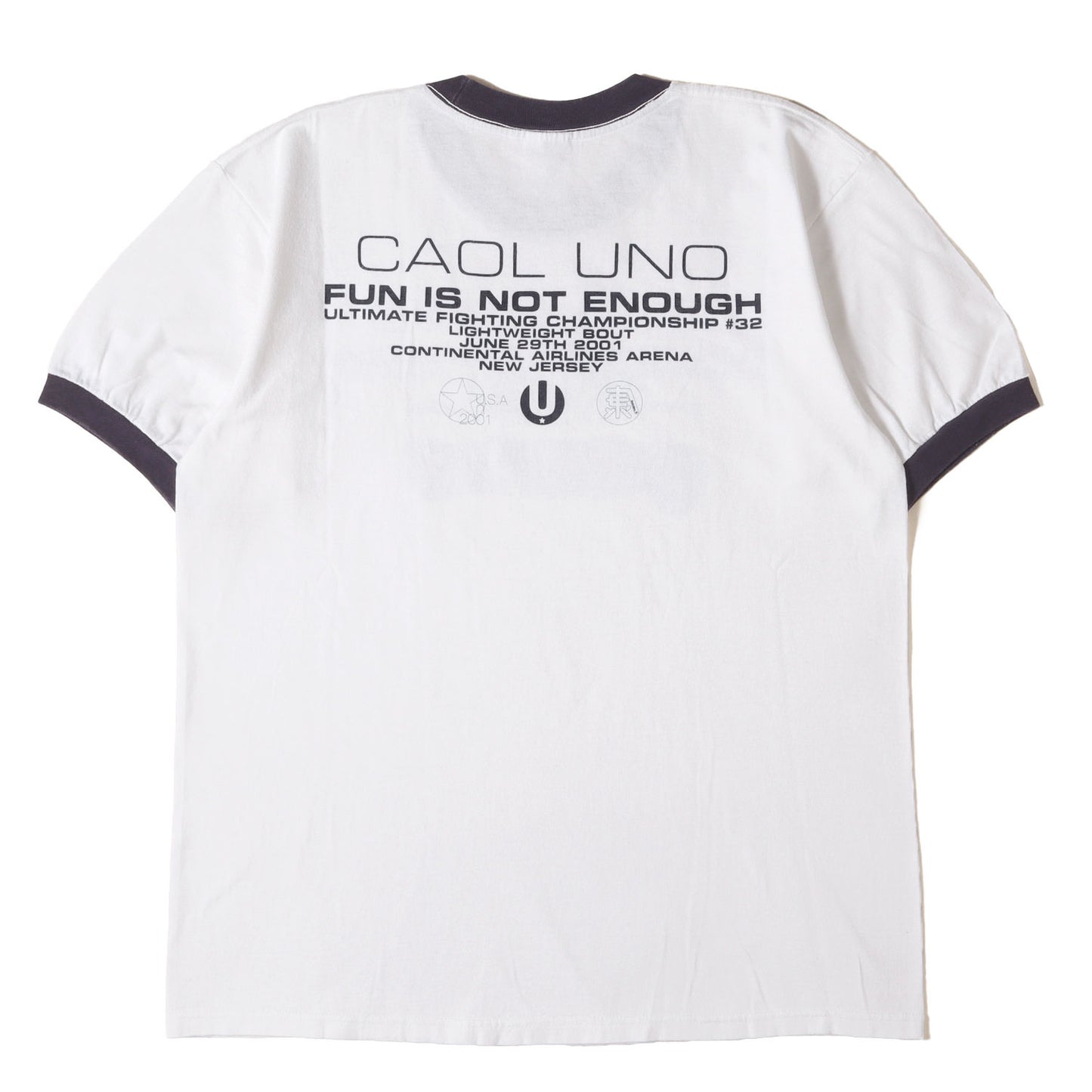 00s UFC32 参戦記念 リンガーTシャツ(anvilボディ)