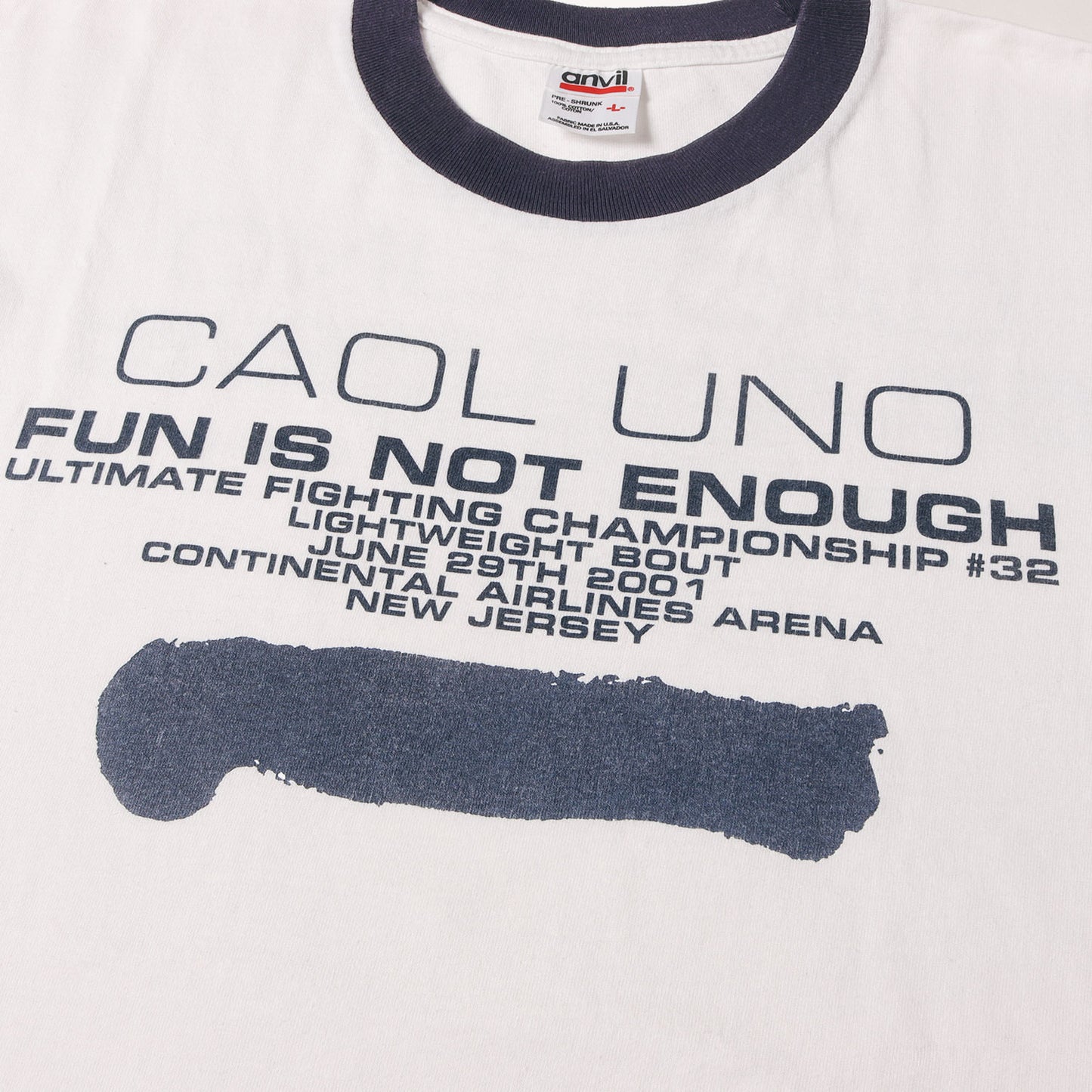 00s UFC32 参戦記念 リンガーTシャツ(anvilボディ)