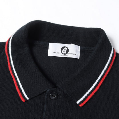 裾ライン 鹿の子 ポロシャツ(UNDER LINE POLO SHIRT)