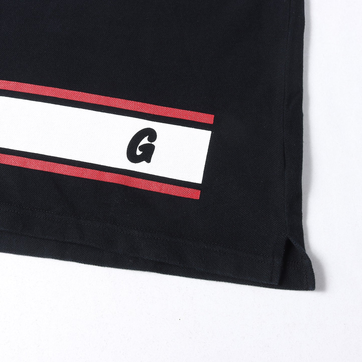 裾ライン 鹿の子 ポロシャツ(UNDER LINE POLO SHIRT)