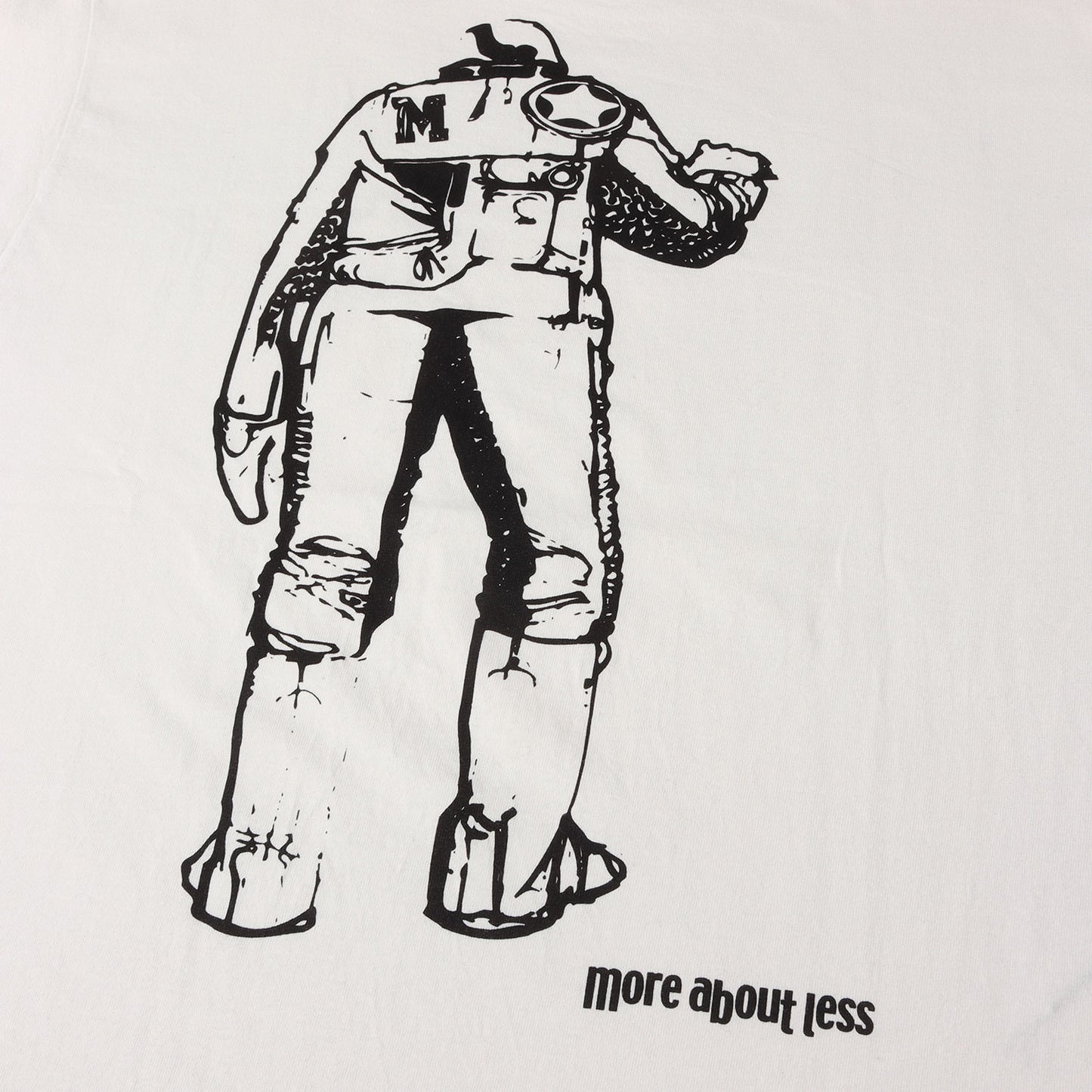 90s 宇宙飛行士 プリント Tシャツ(anvilボディ)