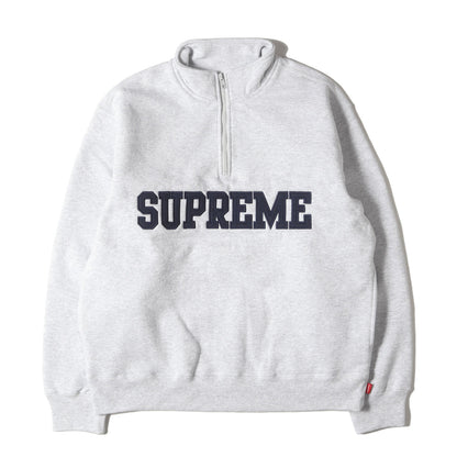 24AW カレッジロゴ ハーフジップ プルオーバー スウェット(Collegiate Half Zip Pullover)