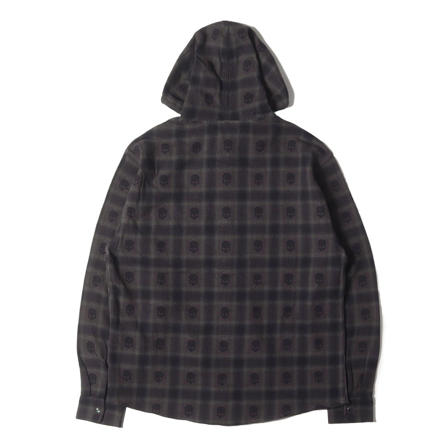 Supreme (シュプリーム) 25AW ×NUMBER (N)INE ドクロ柄 フード付き