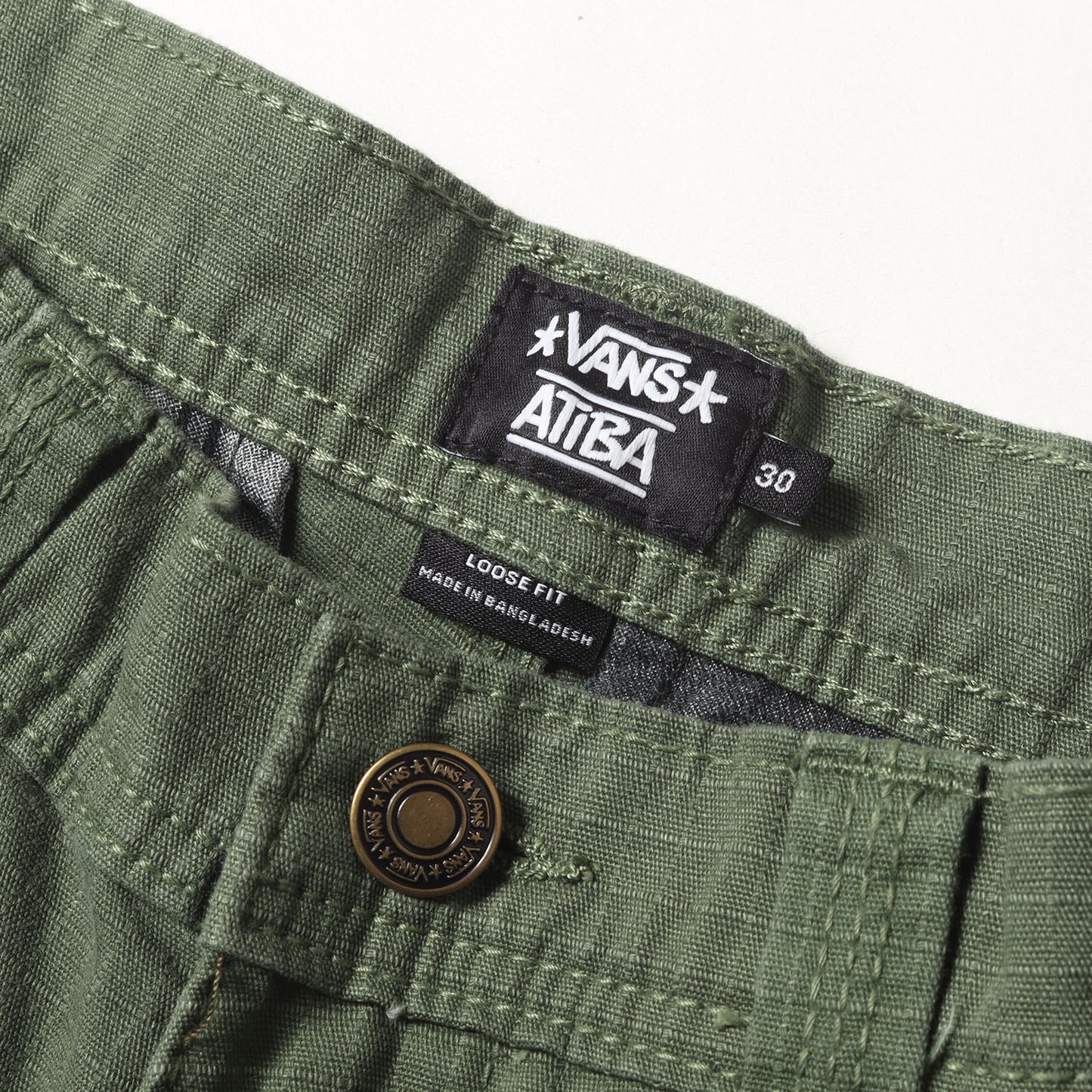 25AW ×Atiba Jefferson リップストップ ルーズ カーゴパンツ