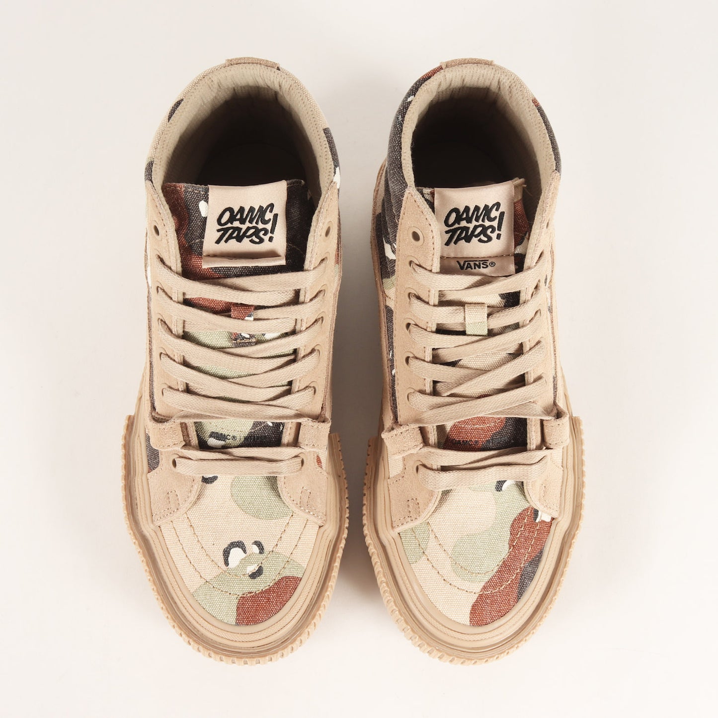 25AW ×OAMC ×OTW by VANS SK8-HI GL LUG デザートカモ