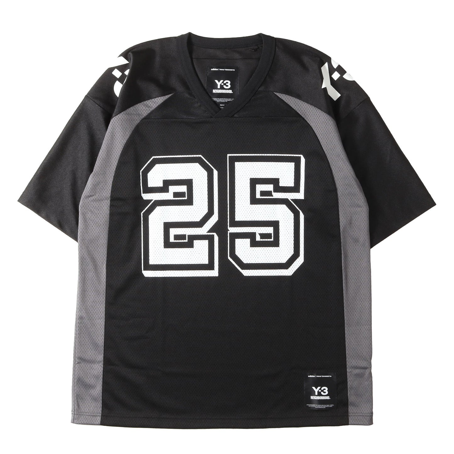 25AW ×Y-3 メッシュジャージ フットボールトップ(Football Jersey)