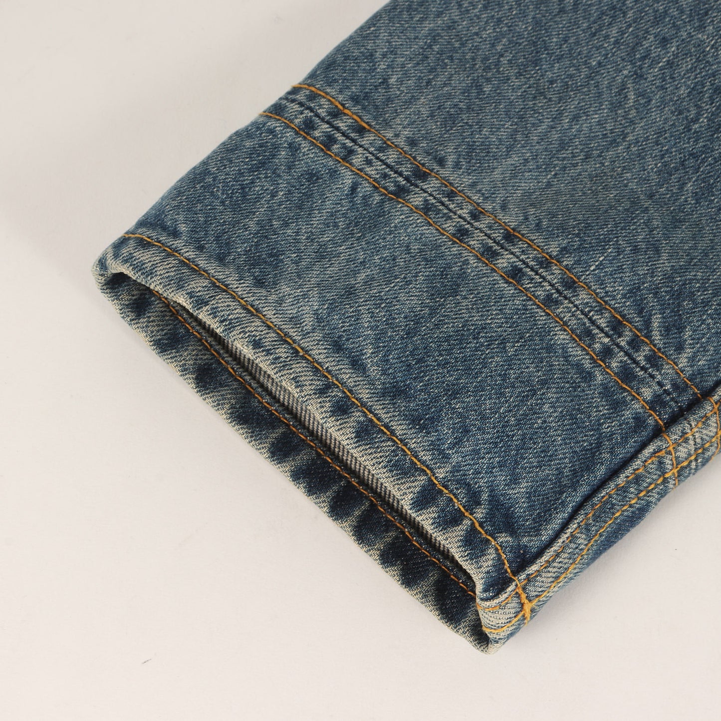 00s スウェットフード付き フルジップ デニムジャケット