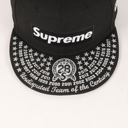 21AW ×NEW ERA BOXロゴ ベースボールキャップ(Undisputed Box Logo New Era)