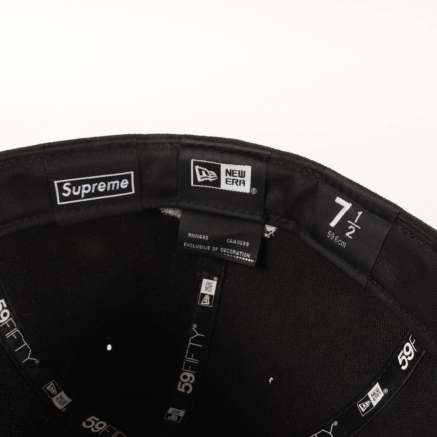 21AW ×NEW ERA BOXロゴ ベースボールキャップ(Undisputed Box Logo New Era)