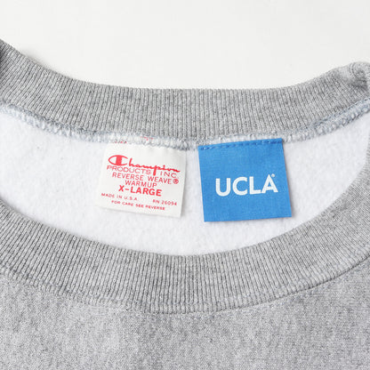 [単色タグ復刻 USA製] ×UCLA カリフォルニア大学ロサンゼルス校 カレッジロゴ リバースウィーブ スウェット