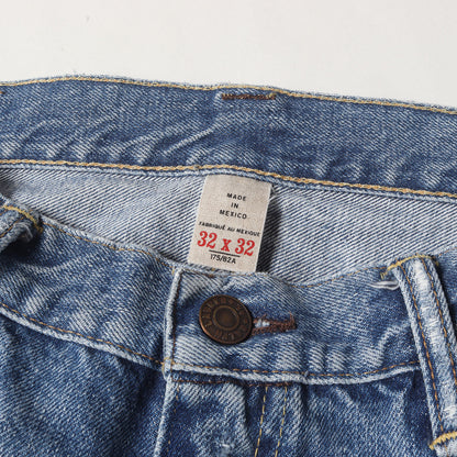 ダメージ加工 スリムナロー ジッパーフライ デニムパンツ (UNION STANDARD DENIM ZIP FLY SLIM NARROW)