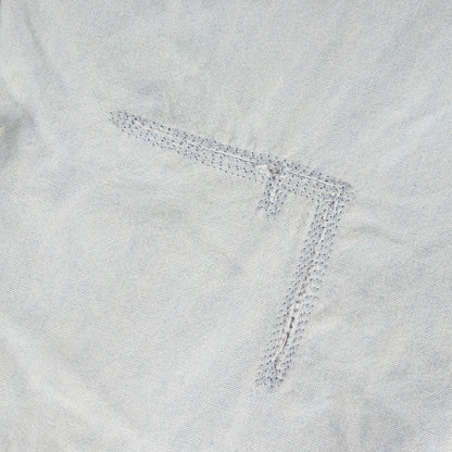 [三ツ星タグ] 90s ガチャポケット シャンブレー ボタンシャツ