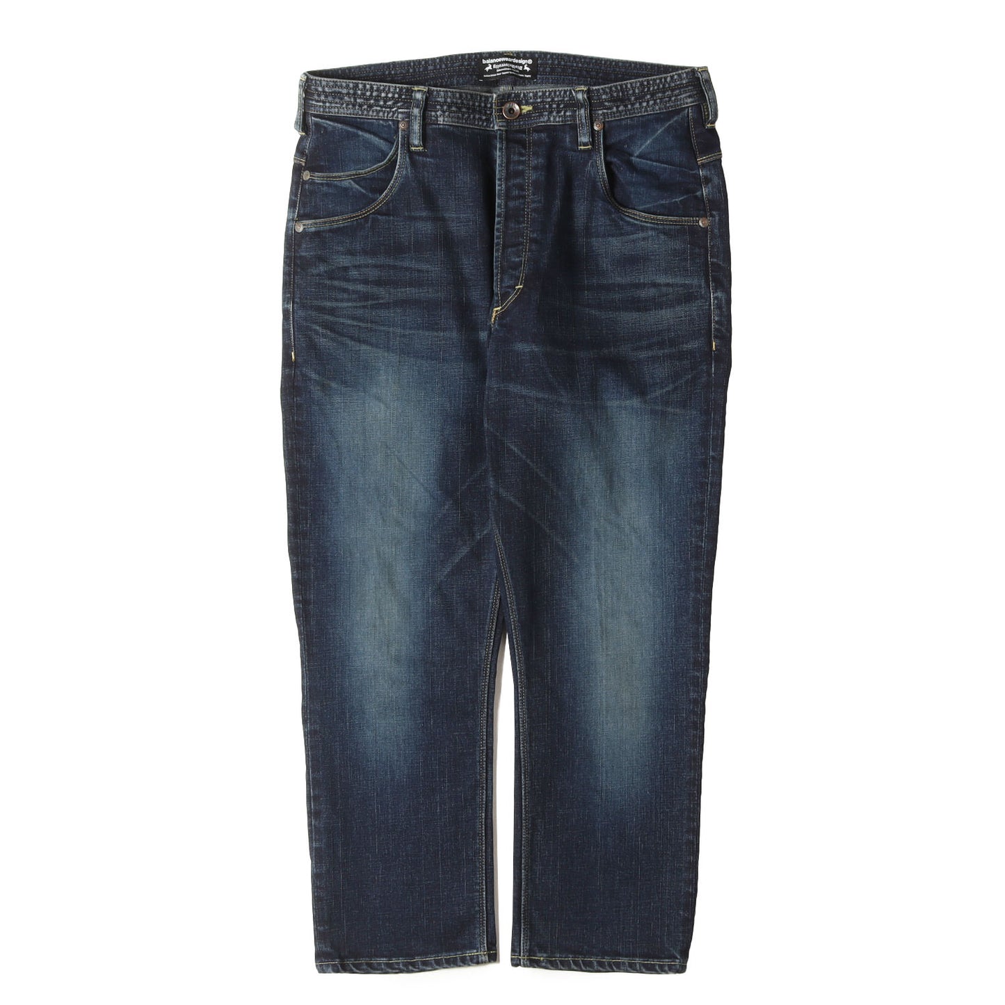 ×Advantage Cycle 復刻モデル センチネル ストレッチ クロップド デニムパンツ