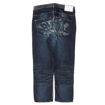 ×Advantage Cycle 復刻モデル センチネル ストレッチ クロップド デニムパンツ