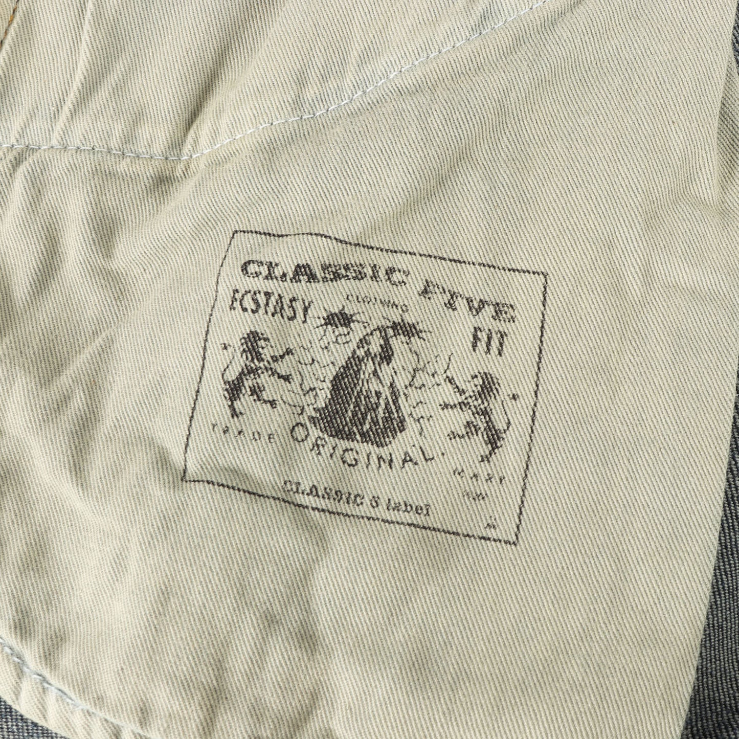 ×Advantage Cycle 復刻モデル センチネル ストレッチ クロップド デニムパンツ