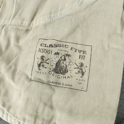 ×Advantage Cycle 復刻モデル センチネル ストレッチ クロップド デニムパンツ