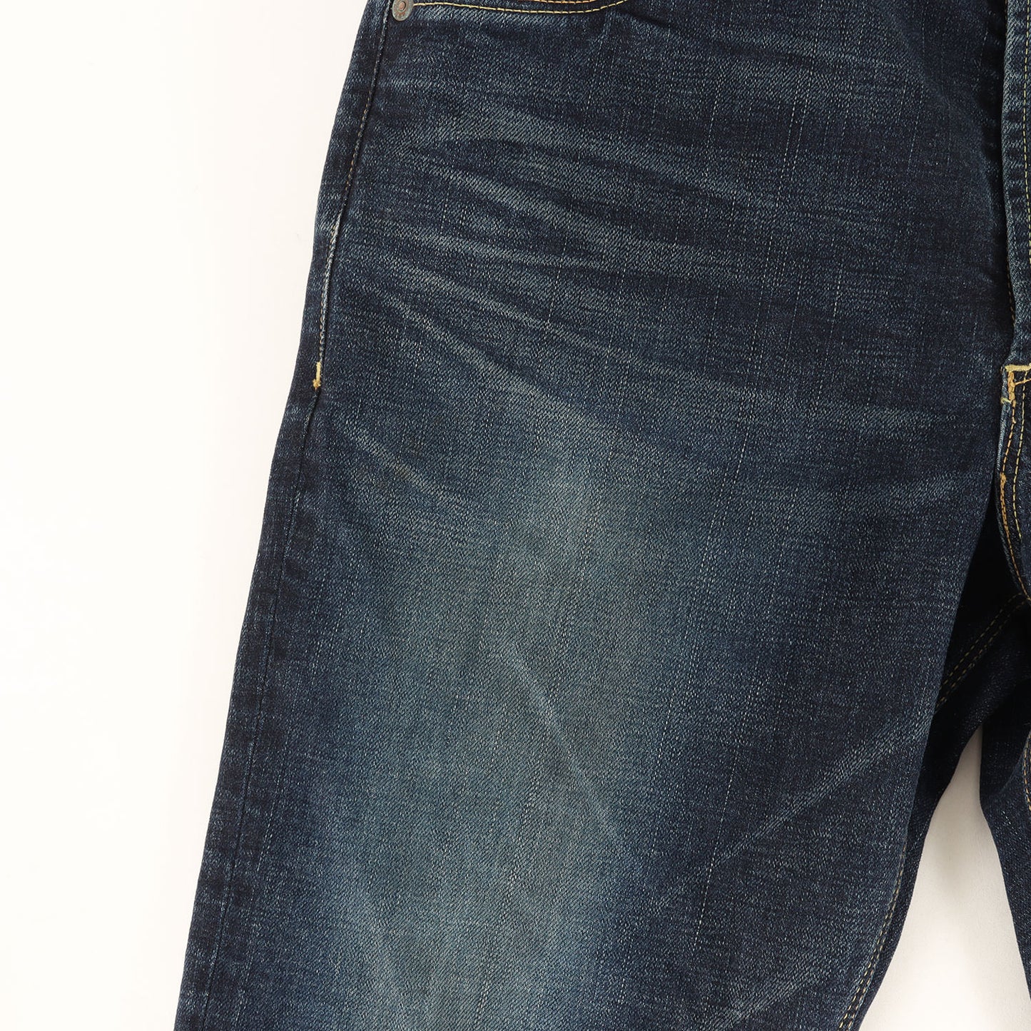 ×Advantage Cycle 復刻モデル センチネル ストレッチ クロップド デニムパンツ