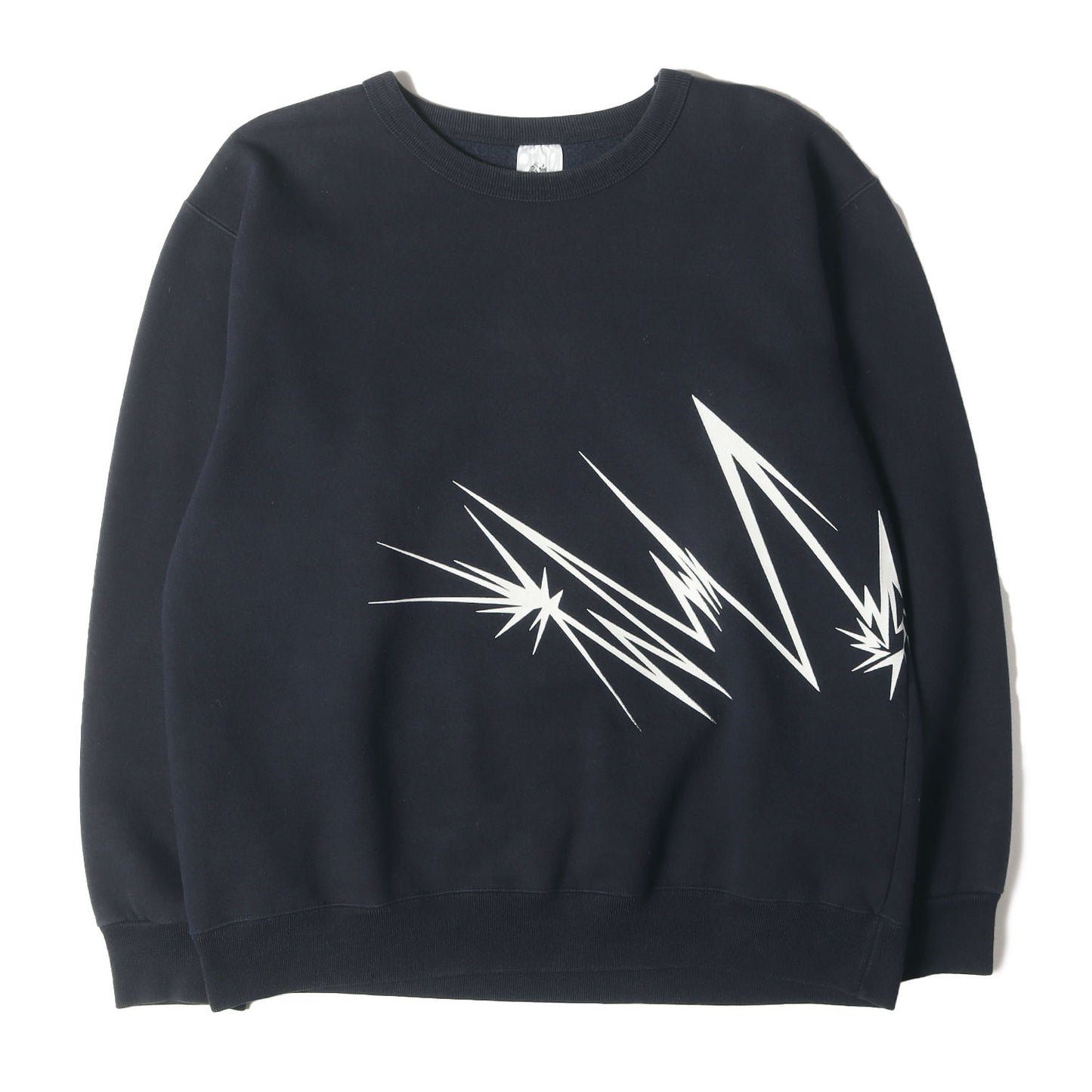 00s グラフィックプリント クルーネック スウェット