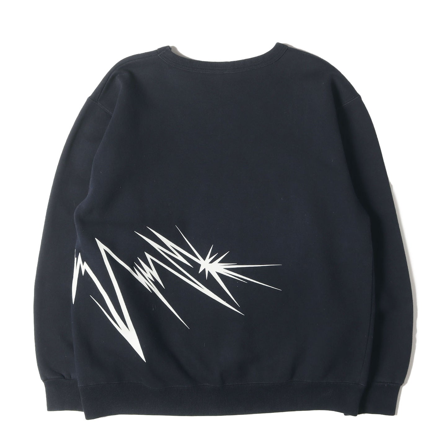00s グラフィックプリント クルーネック スウェット
