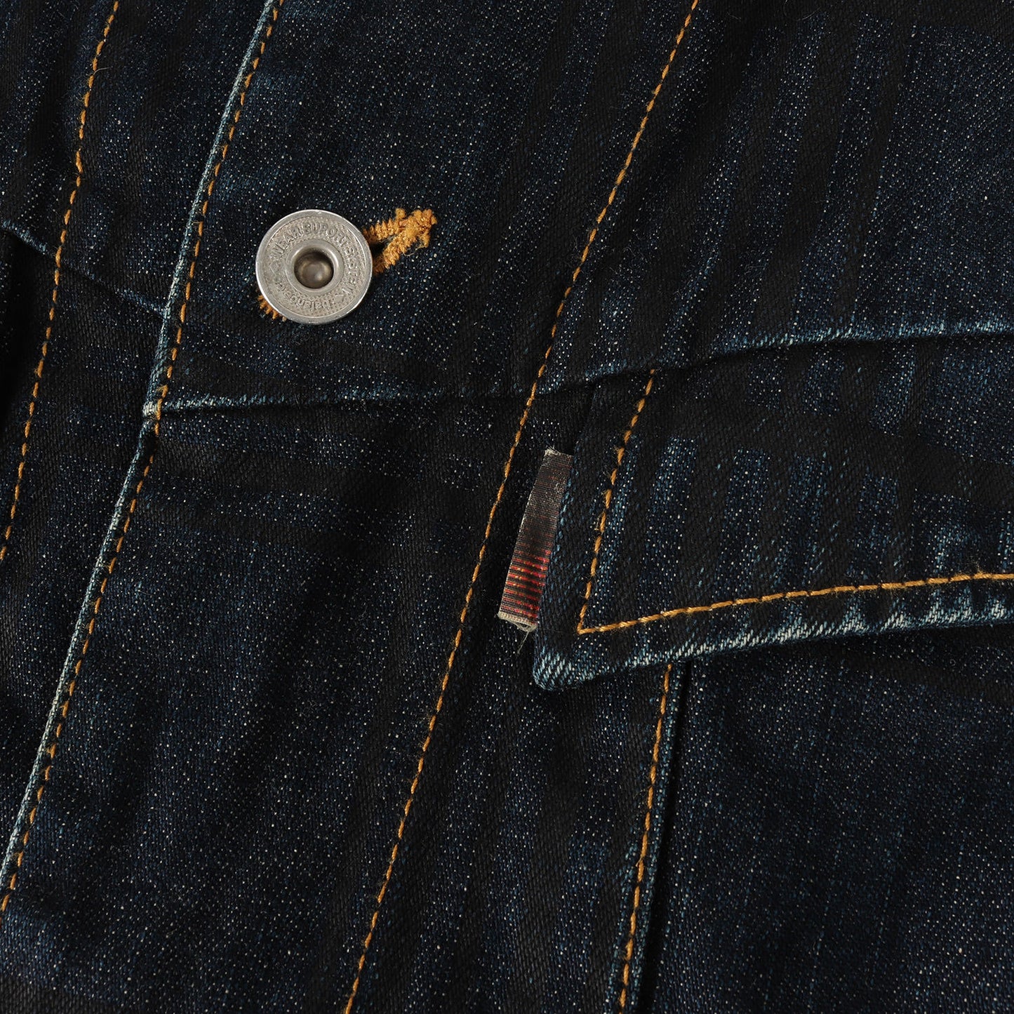 00s チェックプリント デニムジャケット