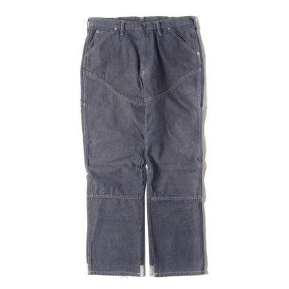 00s 立体裁断 3D キャンバス デニムパンツ