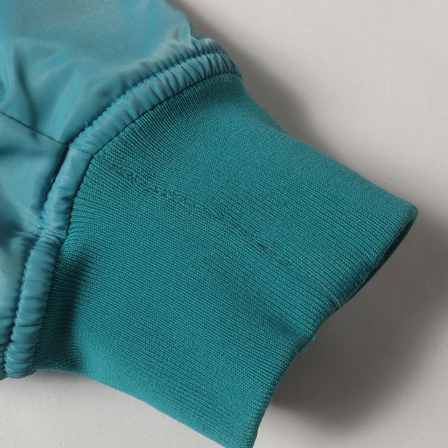 00s 2トーン 裏地フリース ナイロン ジップ ジャケット