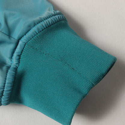 00s 2トーン 裏地フリース ナイロン ジップ ジャケット